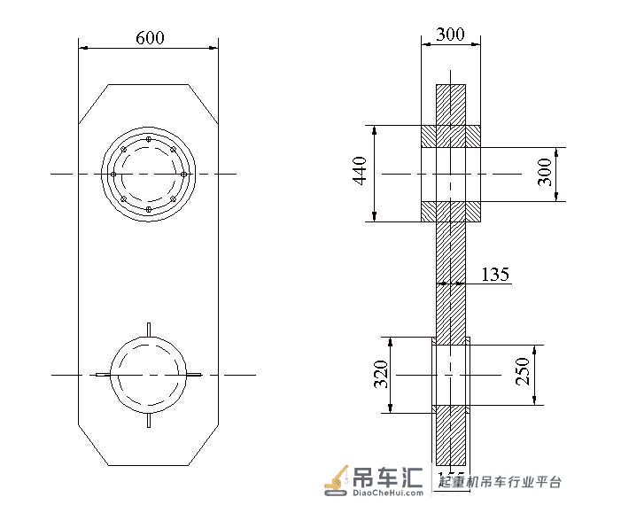 一种能实现精准调心功能的核电站环行起重机吊具