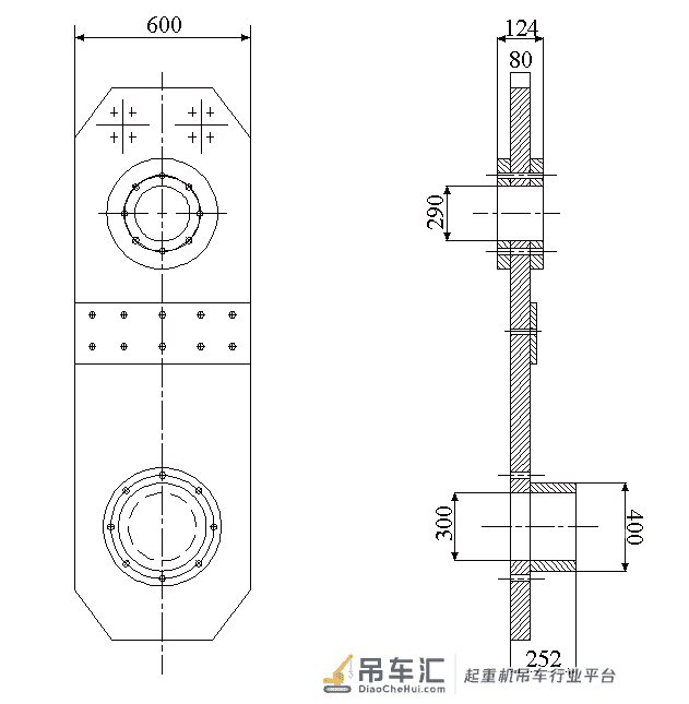 一种能实现精准调心功能的核电站环行起重机吊具