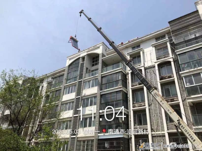 我为群众办实事 | 维护群众“头顶上的安全”,他们开着吊车来了——