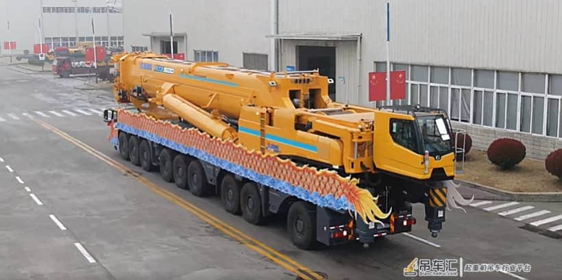 又一台1600吨交付,哪位大佬提的车?