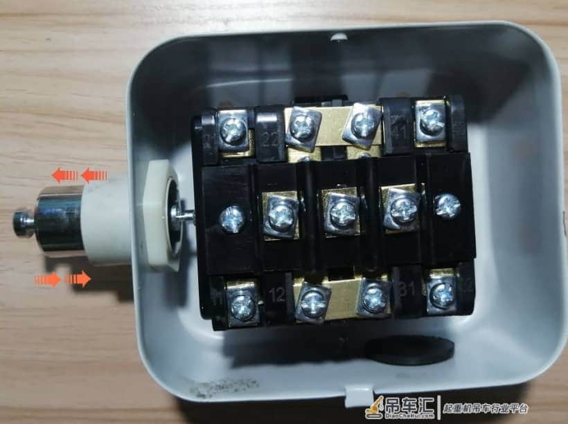 吊机电动葫芦用断火限位器该如何接线