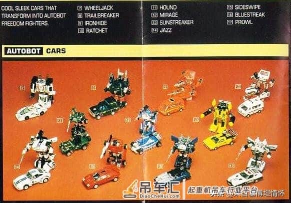 消失的黄色吊车、神秘的汽车人？变形金刚动画中的隐藏角色（一）