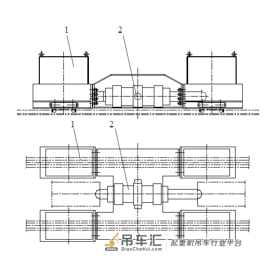超万吨起重量门式起重机运行机构设计研究
