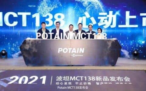 波坦发布全新MCT138平头塔式起重机