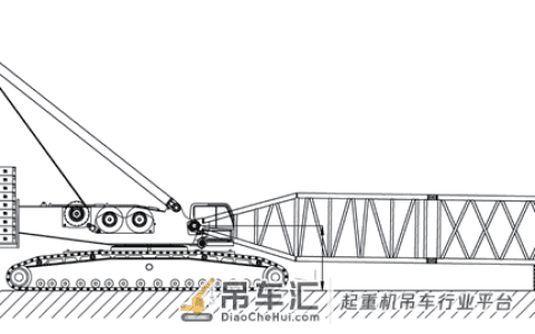 履带起重机臂架组装及短距离快速转场技术研究