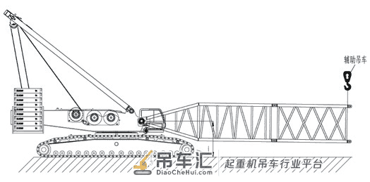 履带起重机臂架组装及短距离快速转场技术研究