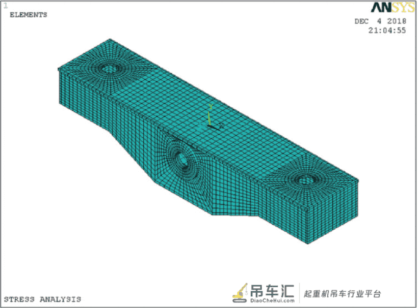 基于APDL 的门座起重机台车参数化有限元仿真*