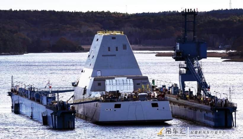 中国又要卖龙门吊了?美国投资250亿扩建军用造船厂