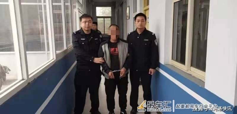 河南渑池6名犯罪嫌疑人太嚣张，开着吊车、半挂车盗窃价值10余万元工地物资