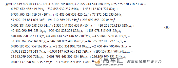 基于响应面模型的起重机主梁的结构稳健优化设计