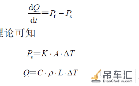 起重机液压系统温升试验及热学参数分析