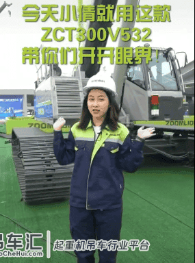 三大吊车厂家“厂花”PK,你最中意谁?