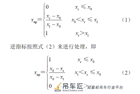 基于熵权法- 多维云模型的起重机安全评价