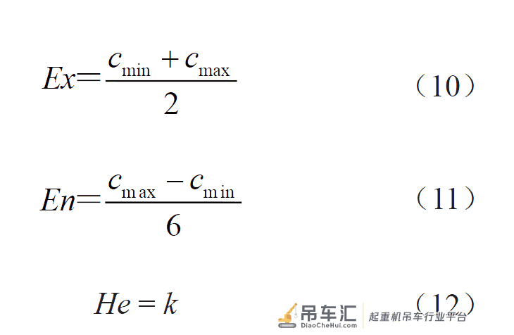 基于熵权法- 多维云模型的起重机安全评价