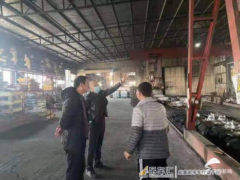山东莱阳开展治金起重机专项整治