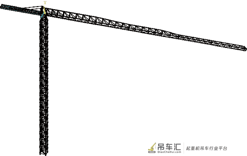 塔式起重机标准节斜腹杆布置形式对整机性能的影响分析*