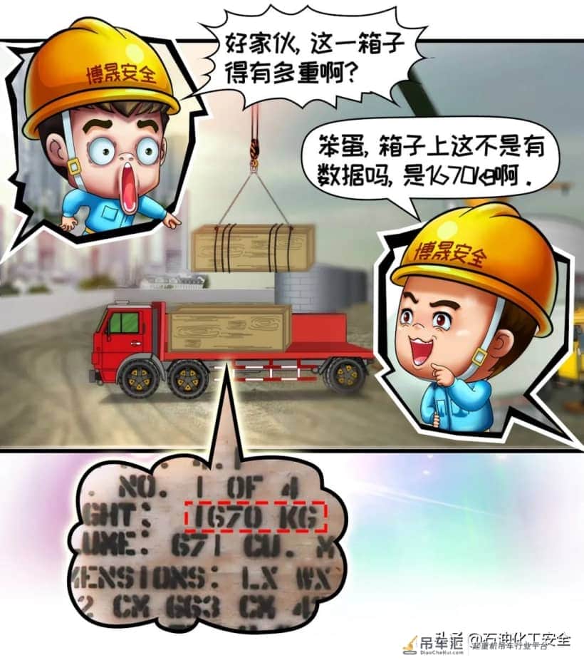 安全漫画丨石油化工“八大特殊作业”系列(四):起重作业(上)