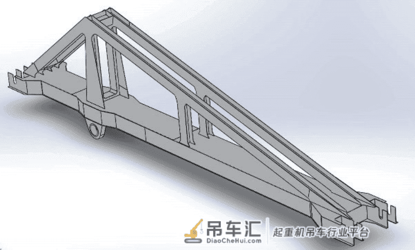 基于Ansys/FE-SAFE的门座起重机象鼻梁疲劳寿命分析