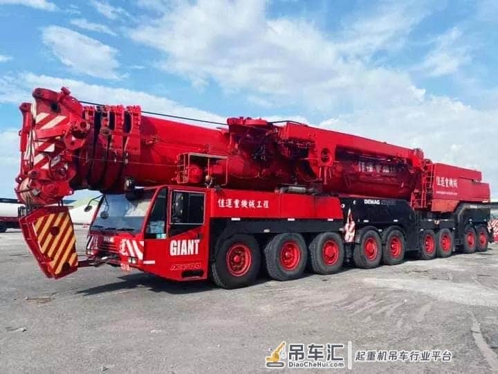 国内最后的2台德玛格起重机