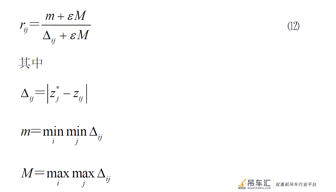 基于组合赋权及TOPSIS 的起重机械再制造评估