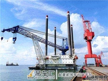 中标两台660吨海洋起重机！这家船企又交付一台600吨海洋起重机