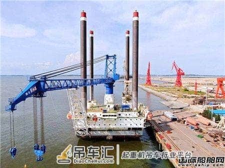 中标两台660吨海洋起重机!这家船企又交付一台600吨海洋起重机