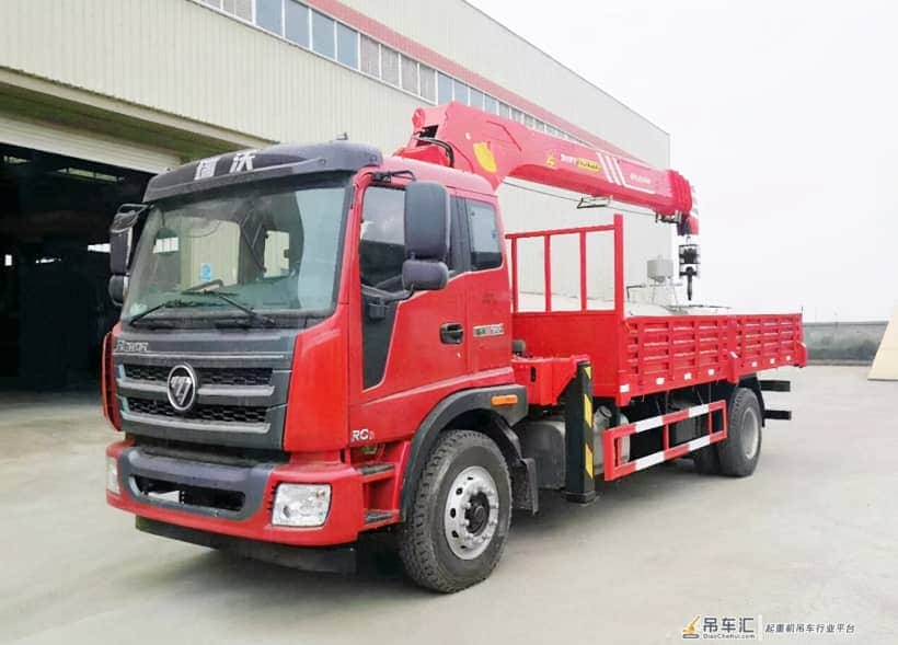 随车吊厂家解析:三一8吨随车吊价格多少钱