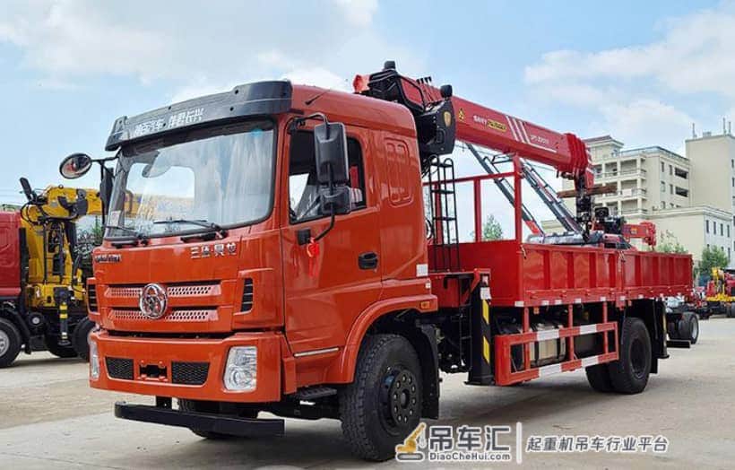 随车吊厂家解析:三一8吨随车吊价格多少钱