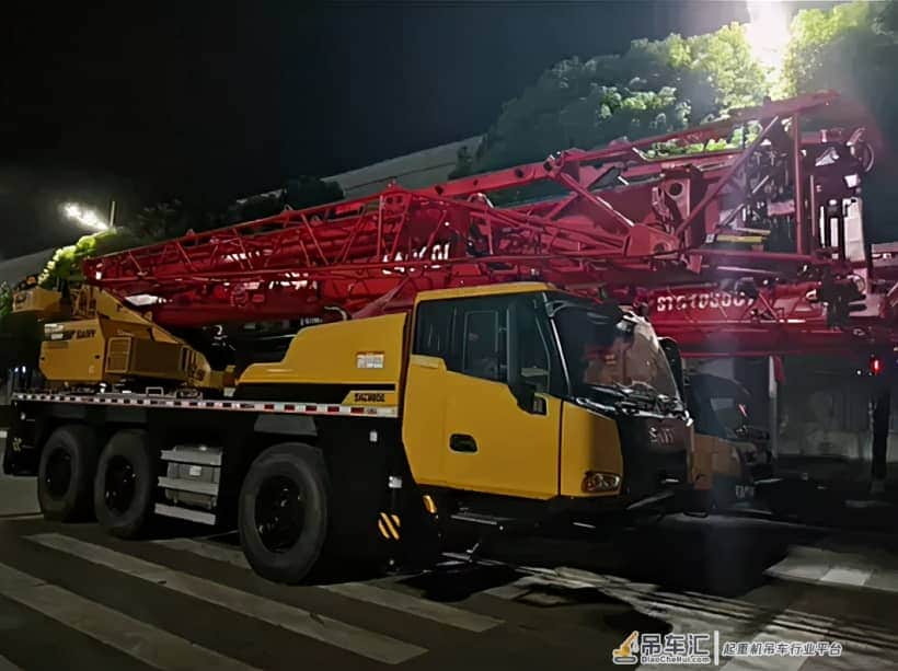 三桥60吨吊车曝光!奔驰发动机,全新驾驶室...友情价200万?