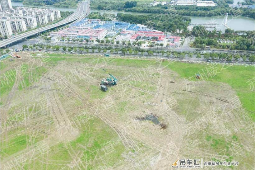 拿地不到一个月!挖机、吊车进场,万科高端翡翠系就要来了?
