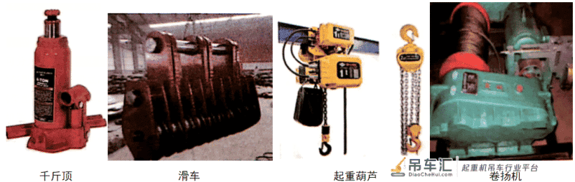 起重机械分类与选用要求(一建 机电工程管理与实务)
