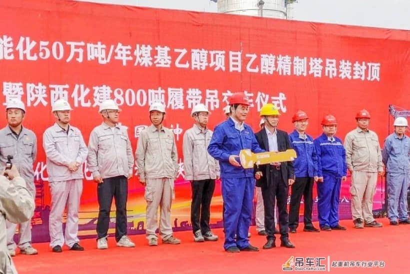 多台XGC12000集中交付!这款800吨履带吊到底有多火?