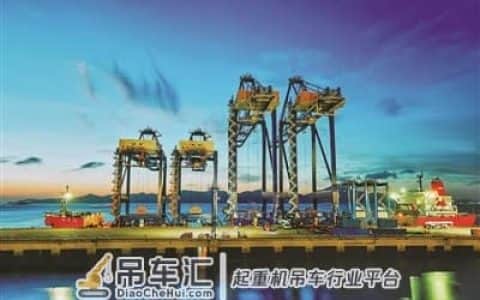 国内最高智能远控桥吊“登陆”大榭