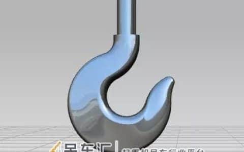 吊钩三维模型图纸