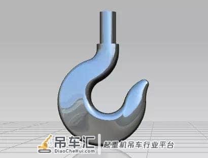 吊钩三维模型图纸