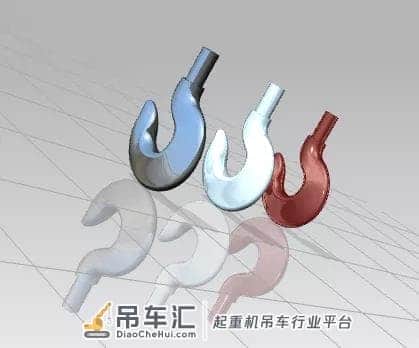 吊钩三维模型图纸