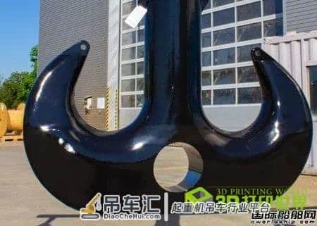 Huisman采用3D打印制造350吨起重机吊钩