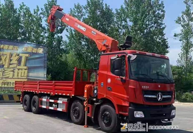 解析:北奔重卡14吨随车吊 石煤QYS-14Ⅴ吊机