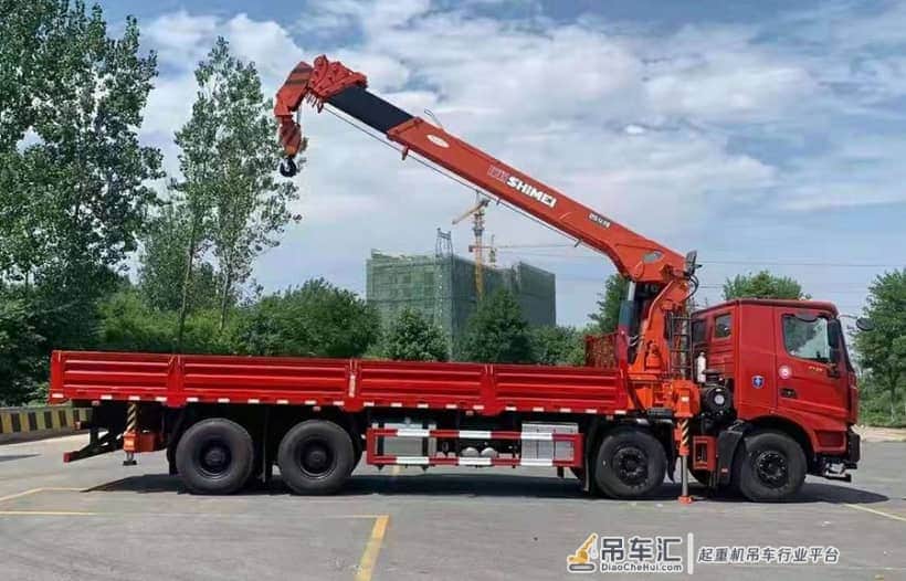 解析:北奔重卡14吨随车吊 石煤QYS-14Ⅴ吊机
