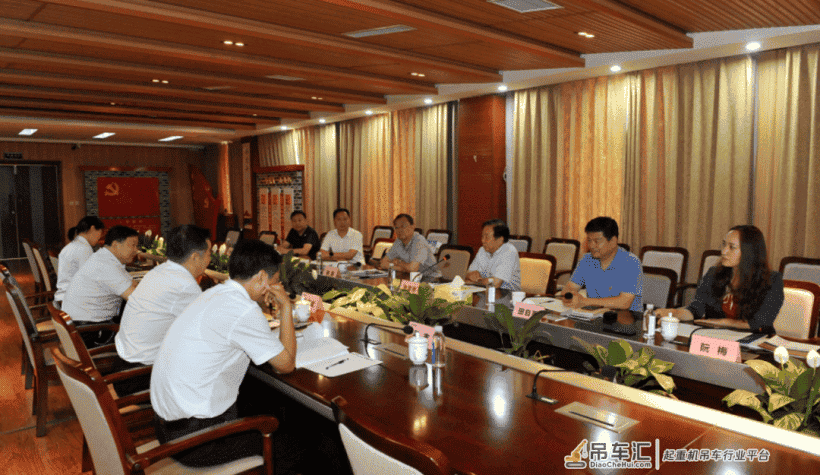省孝文化促进会走进河南省矿山起重机有限公司调研