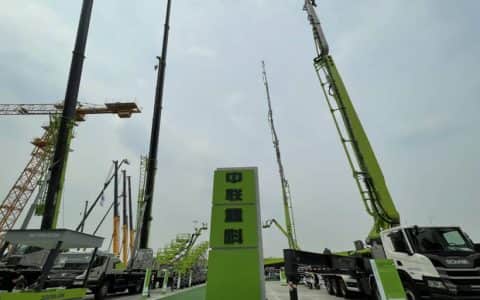 天津国家会展中心首展开幕 中联重科绿色装备助力绿色建筑