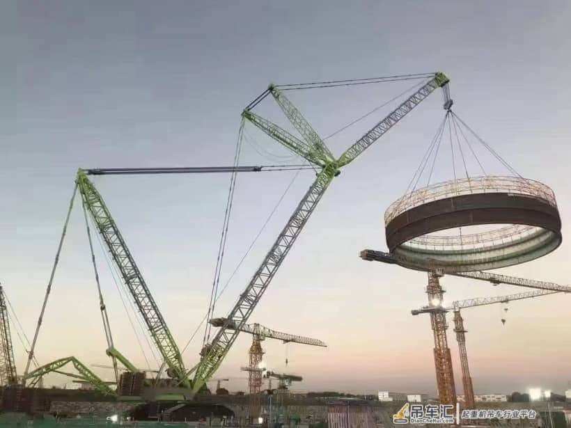 核电建设最佳搭档 中联重科助力“华龙一号”机组吊装