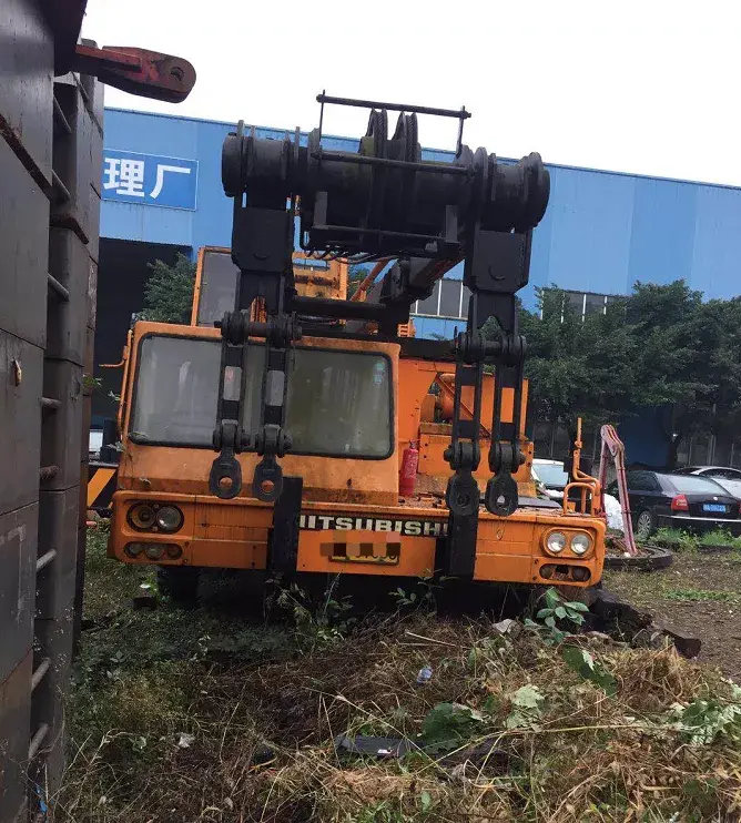 150吨衔接臂，30年前的一代神车，如今在国企后院悄悄死去...