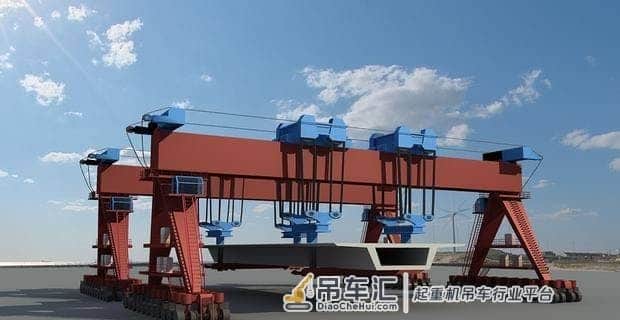 能造航母的1600吨级超级龙门吊是如何自我安装的?(完整篇)