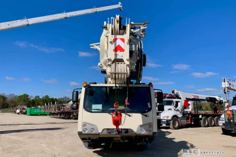 新一代“紧凑之王”,全球最短4轴吊车,能吊100t