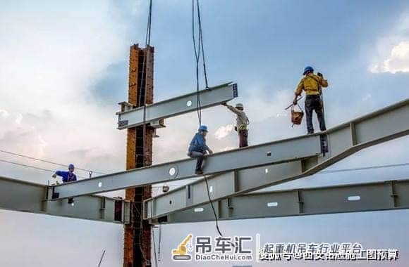 钢结构的六个吊装方法，高层及大跨度建筑常用方式
