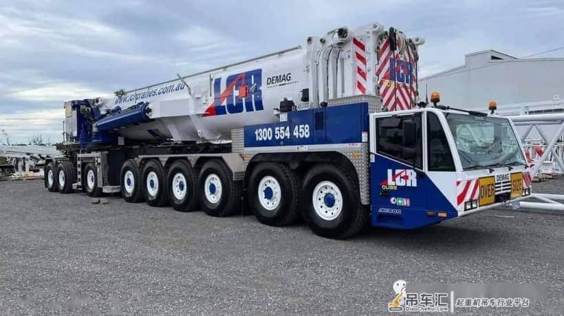 争夺南半球最大！澳洲第二台1200吨全地面起重机 Demag AC1000-9 LCR