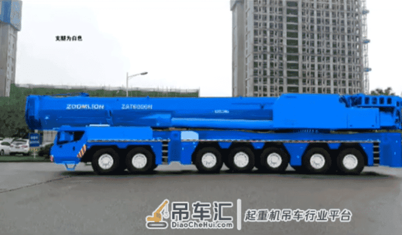 中联新款600T提车作业,江湖又多一台“蓝麒麟”