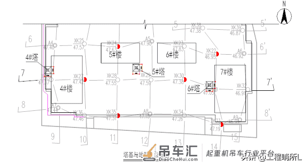 中建二局-塔吊定位及基础施工方案(无桩基)