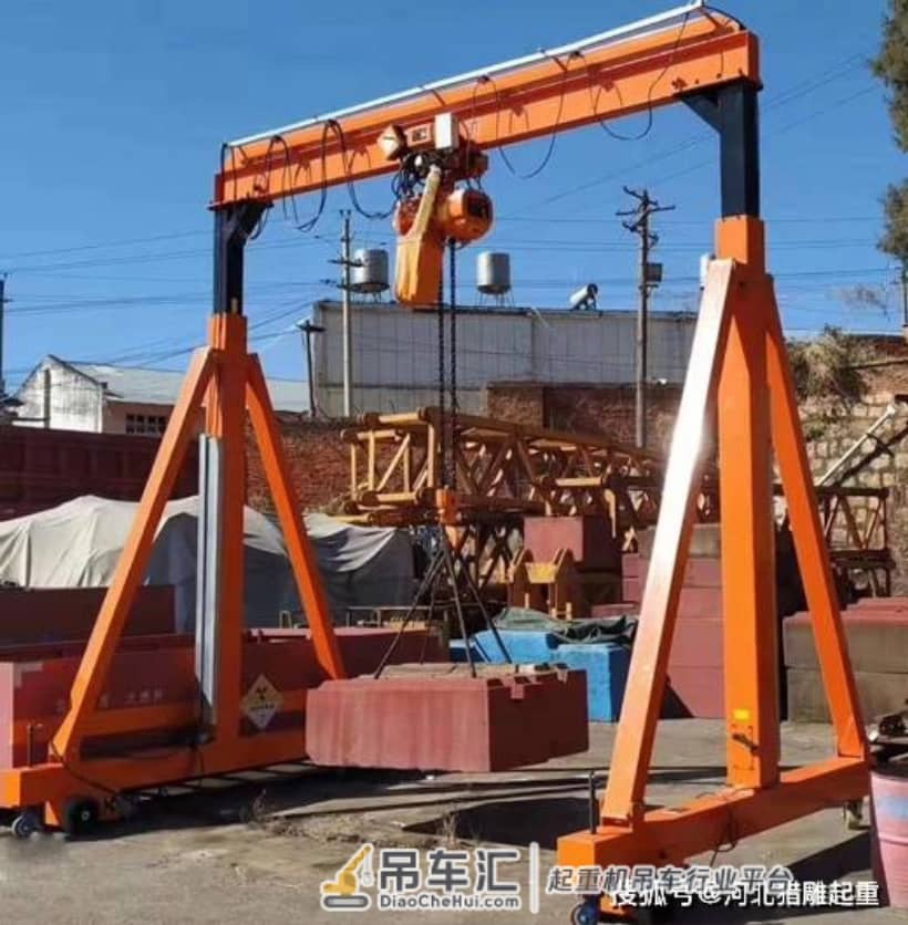 常见轻小型龙门吊有几种规格？